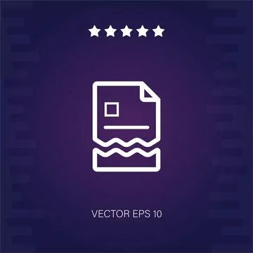 File vector icon Stock Illustration