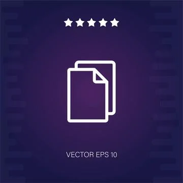 File vector icon Stock Illustration