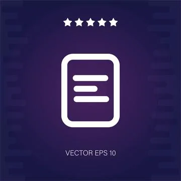 File vector icon Stock Illustration