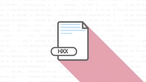 File on white background with generated CSS code. loopable footage of Stock Footage 146408531