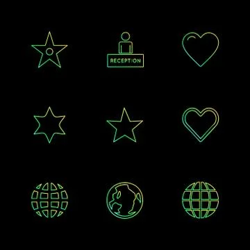 Files , document , clipboard ,write , eps icons set vector Illustrazione stock