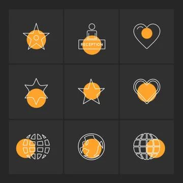 Files , document , clipboard ,write , eps icons set vector Illustrazione stock
