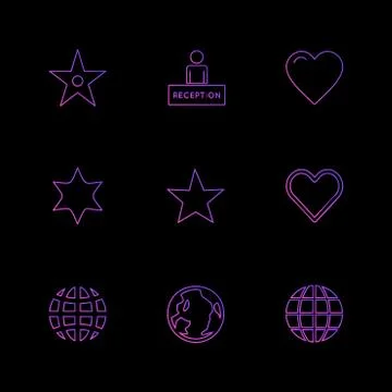 Files , document , clipboard ,write , eps icons set vector Illustrazione stock