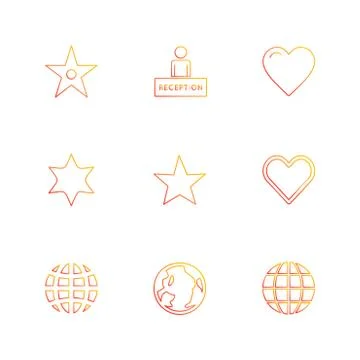 Files , document , clipboard ,write , eps icons set vector Stock Illustration