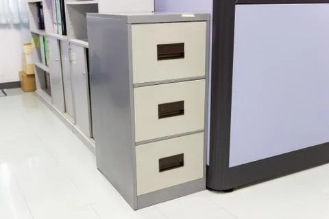The files document in a file cabinet in work office Photos
