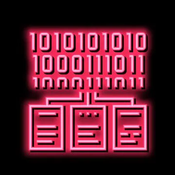 Files encryption color icon vector illustration sign Illustrazione stock