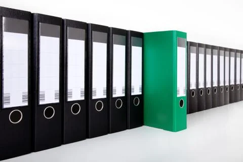 Files folder in the series Foto stock