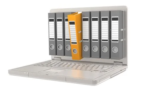 Files. Stock Illustration