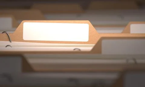 Files White Label Stock Illustration