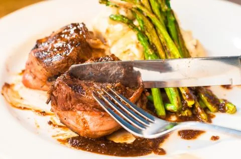 Filet mignon Stock Photos