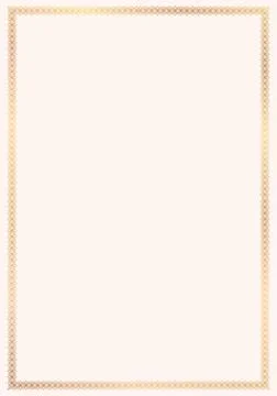 Filigree vector frame Stock Illustration