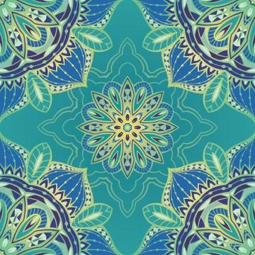 Filigree vector pattern. Stock Illustration