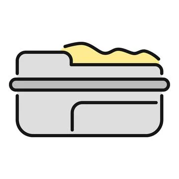Filing cabinet organizing documents and important office data Stock Illustration