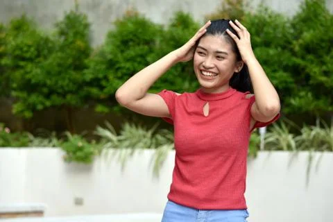 A Filipina Juvenile Memory Problems Stock Photos