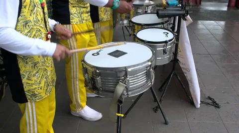 Filipino drum beaters Stock-Footage 52078226