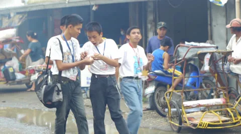 Filipino Students Stock Footage 33549375