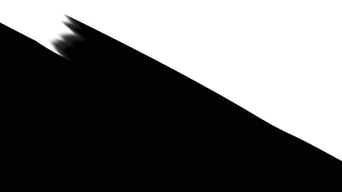 Fill the screen with paint - transition or mask Stock Footage 114241180