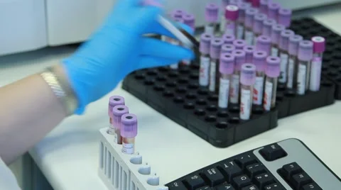 Fill syringe medication Stock Footage 48841326
