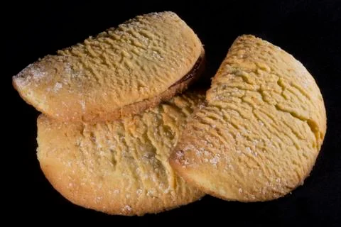 Filled biscuits Stock Photos