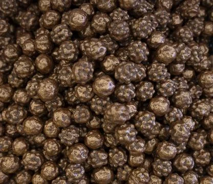 Filled black chocolate Stock Photos