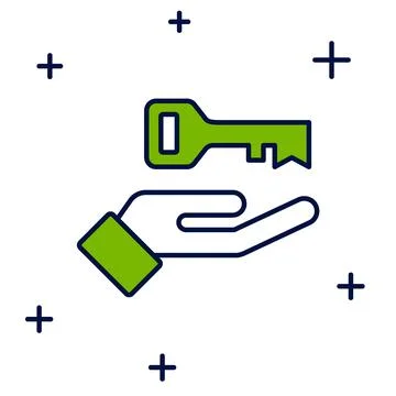 Filled outline Solution to the problem in psychology icon isolated on white 스톡 일러스트