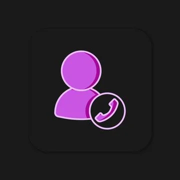 Filled outline Video chat conference icon isolated on black background. Onl.. Stock Illustration
