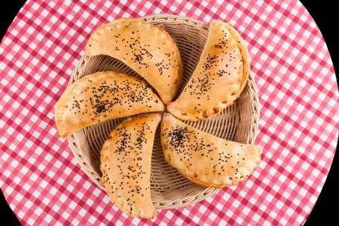 Filled pastry Stock Photos