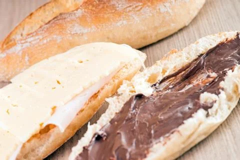 Filled rolls Stock Photos