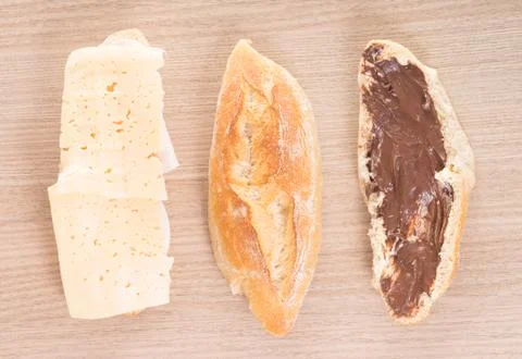 Filled rolls Stock Photos