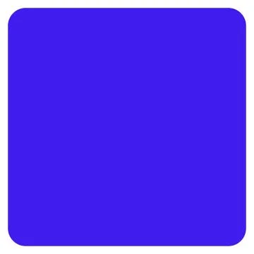 Filled Square Flat Vector Icon 스톡 일러스트