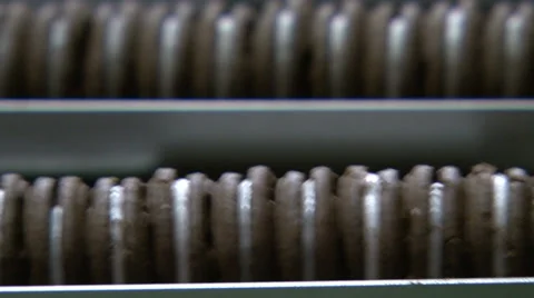 Filled Wafer Stock Footage 36087246