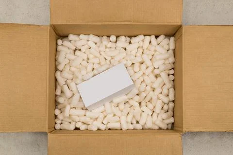 Filler for packaging Stock Photos