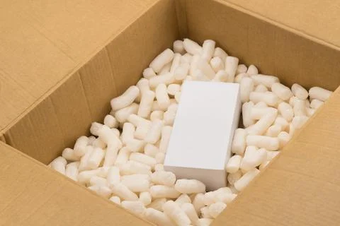 Filler for packaging Foto stock