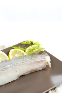 Fillet of cod Foto stock