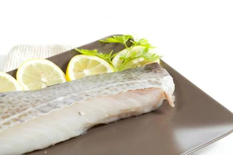 Fillet of cod Foto stock