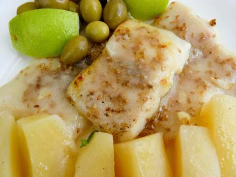 Fillet of fish Stock Photos