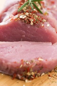 Fillet of pork Stock Photos