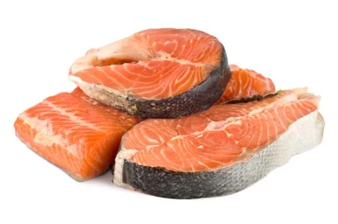 Fillet salmon Stock Photos