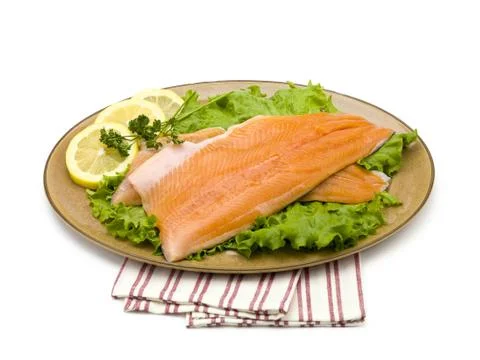 Fillets Ready to be Cooked Stock Photos