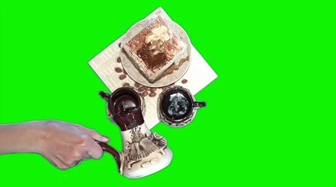 Fillin coffee 4 Stock Footage 43170375