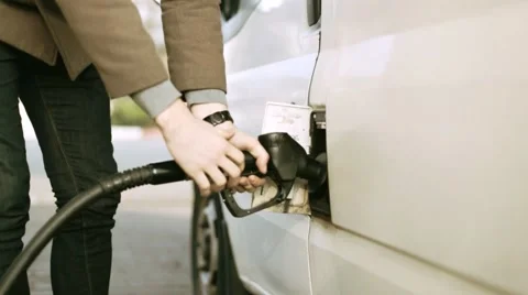 Filling Auto on Gas Station Stock Footage 67464095