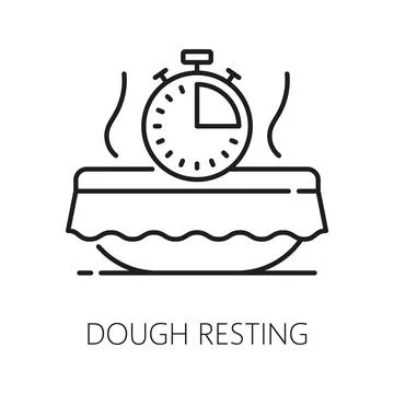 Filling baking dish, home bakery and pastry food 스톡 일러스트
