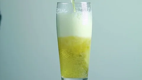 Filling a beer glass Stock Footage 73823877
