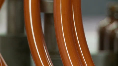 Filling Bottles 30 4 CU dolly Stock Footage 25535520