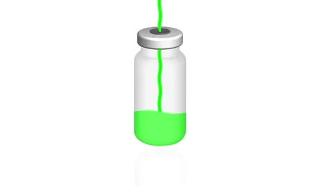 Filling Bottles Of Vaccine Stock Footage 158754830
