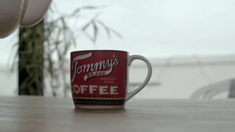 Filling a Cup Stock Footage 78065395