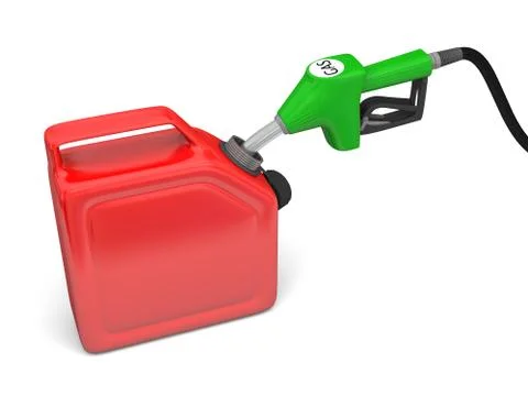 Filling with gas Stock Illustration