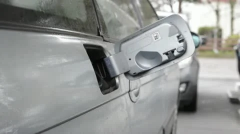 Filling gas tank Stock Footage 18090409