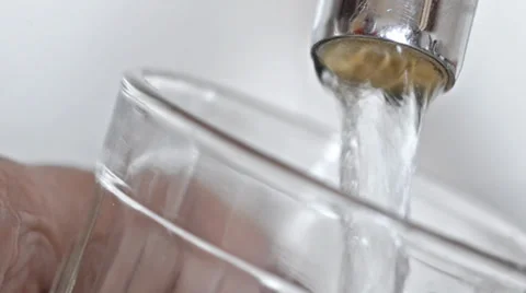 Filling the Glass Stock Footage 39675829