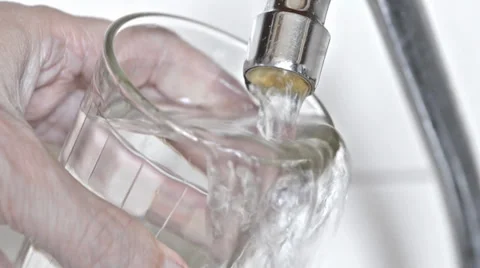 Filling the Glass Stock Footage 39675874